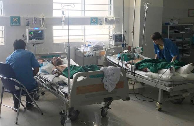 Nổ lớn 4 người bị thương ảnh 1 No lon 4 nguoi bi thuong anh 1