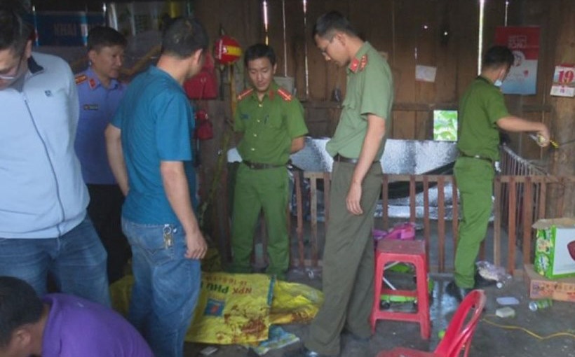 Nổ mìn 4 người bị thương ảnh 1 No min 4 nguoi bi thuong anh 1