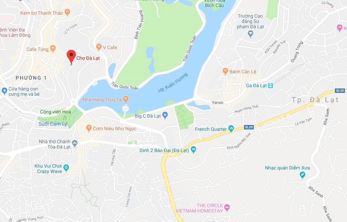 Quy hoạch khu vực trung tâm Đà Lạt ảnh 2 Quy hoach khu vuc trung tam Da Lat anh 2