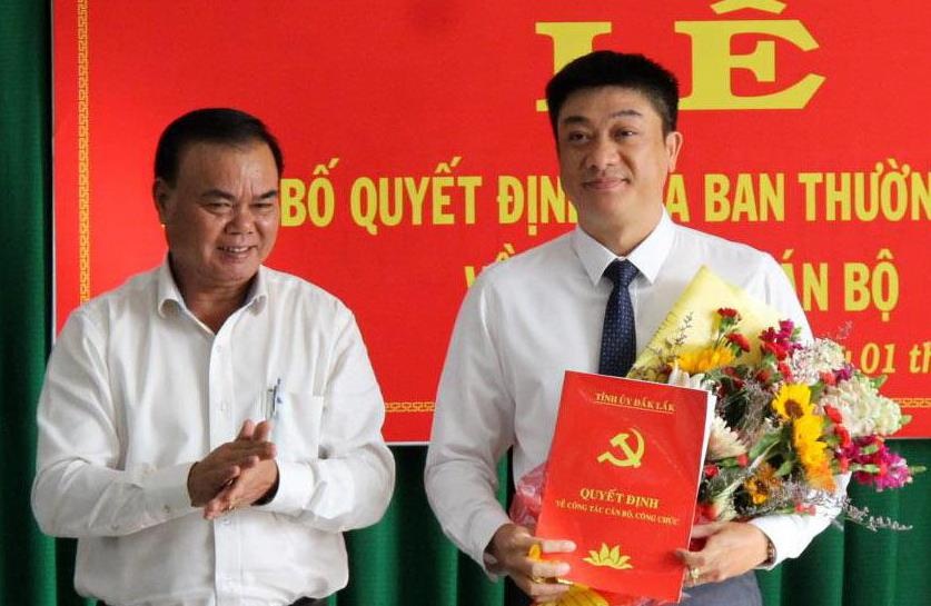 Giam doc So Tai chinh lam Bi thu Thanh uy Buon Ma Thuot hinh anh