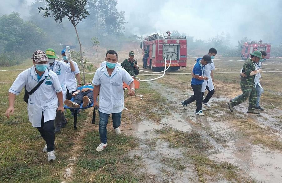 Dak Lak len tieng viec dien tap phong chay rung trong ngay ngap lut hinh anh