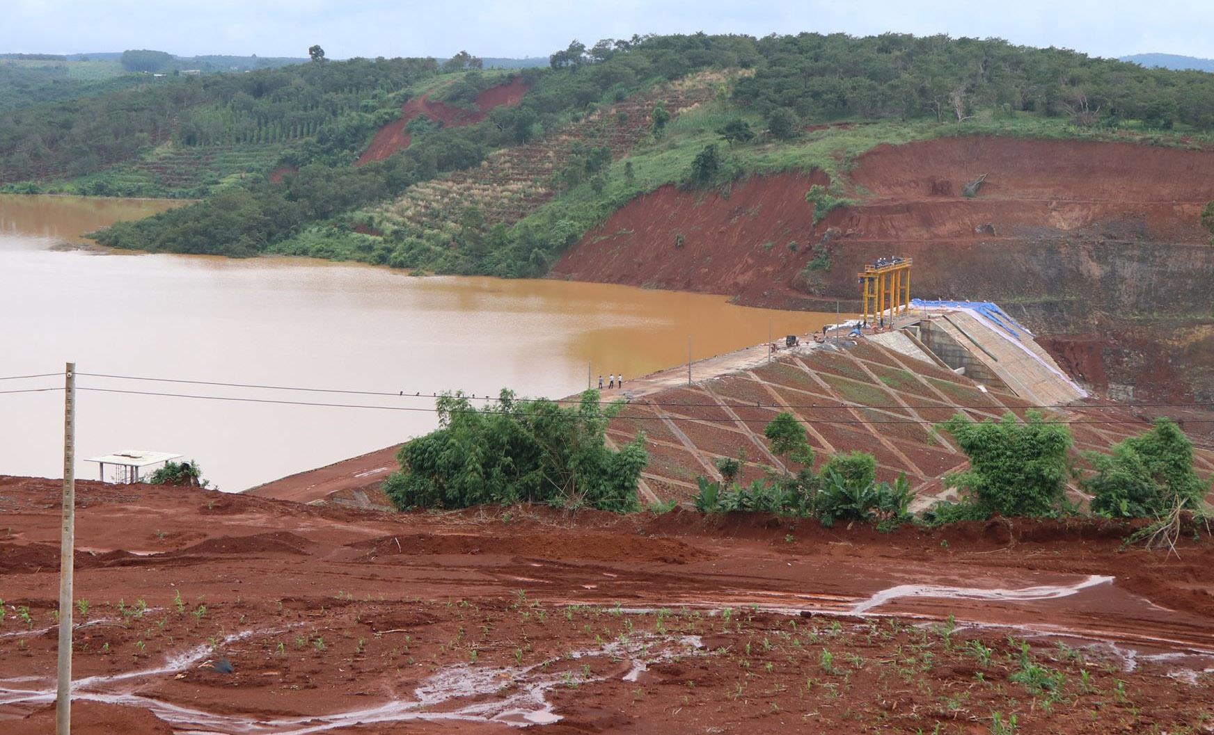 Nguy cơ vỡ thủy điện Đắk Kar ảnh 2 Nguy co vo thuy dien Dak Kar anh 2