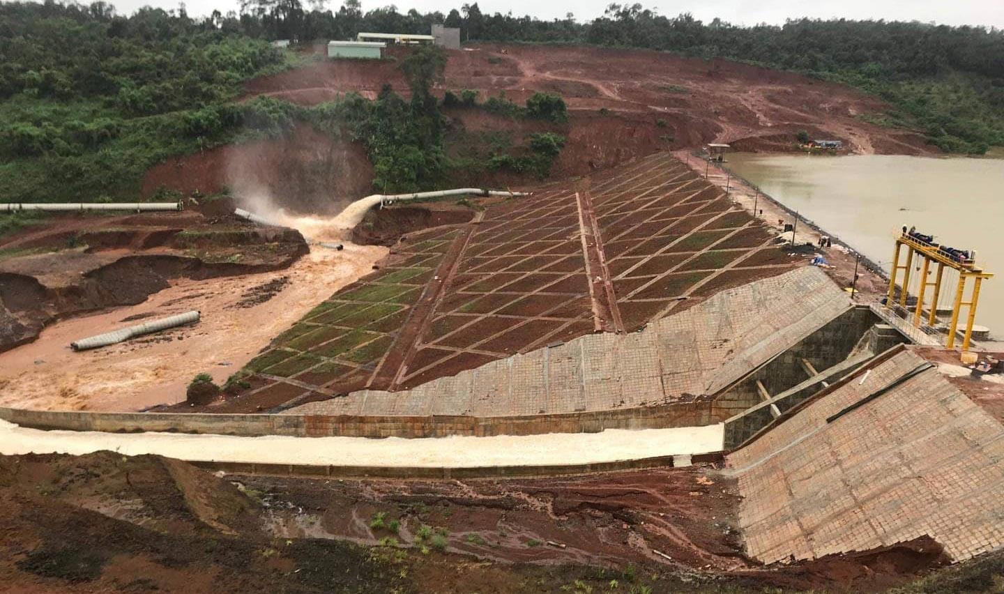 Nguy cơ vỡ đập thủy điện Đắk Kar ảnh 1 Nguy co vo dap thuy dien Dak Kar anh 1