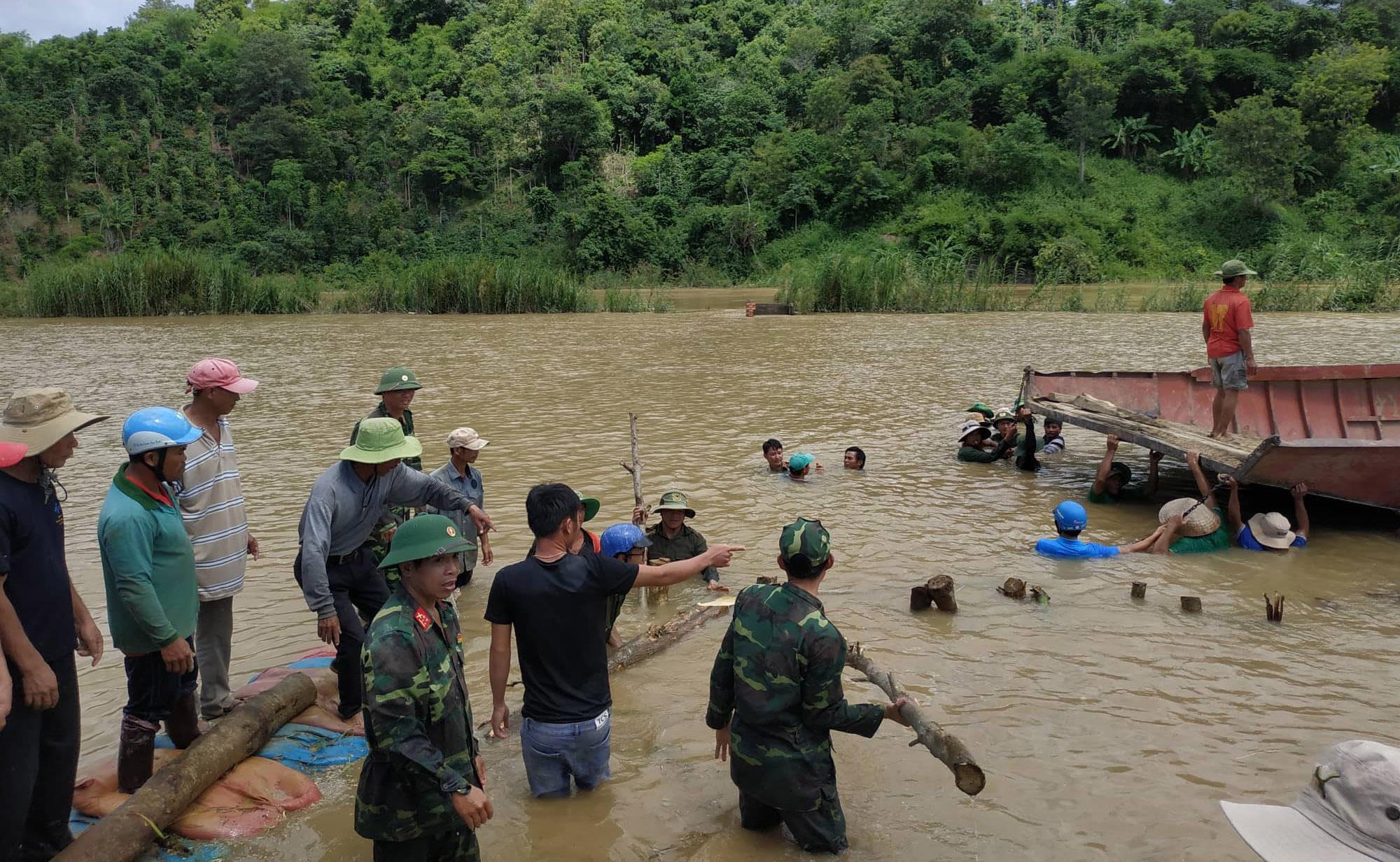 Vỡ đê ở Đắk Lắk ảnh 1 Vo de o Dak Lak anh 1