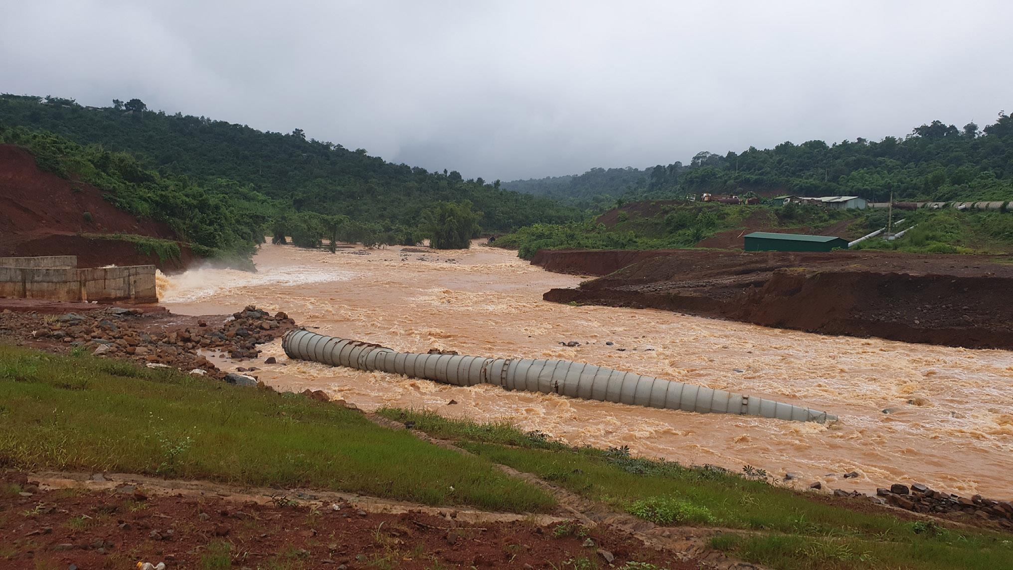 Nguy cơ vỡ thủy điện Đắk Kar ảnh 2 Nguy co vo thuy dien Dak Kar anh 2