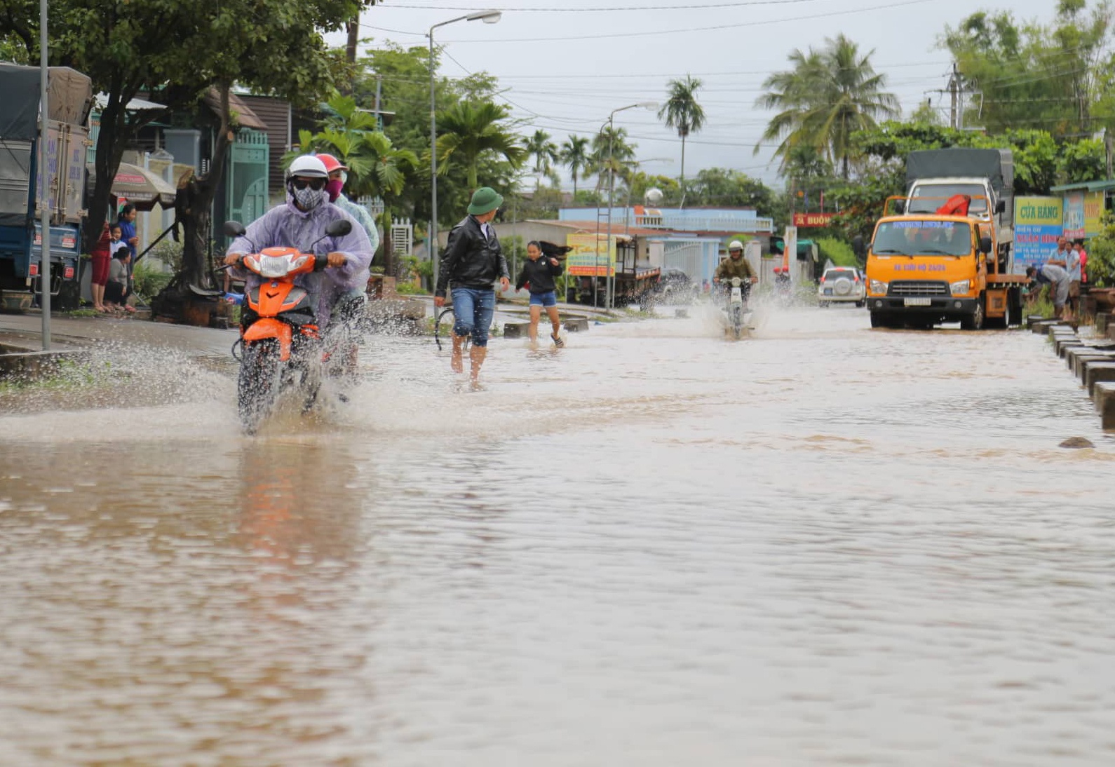 Hang tram ngoi nha bi ngap anh 6