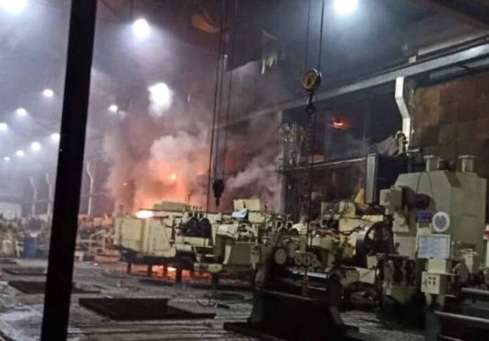 Chay trong khu cong nghiep anh 1