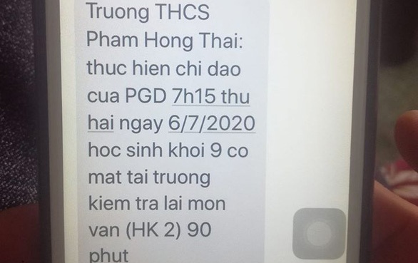 Lo de thi mon Van lop 9 o Pleiku, hang nghin hoc sinh phai thi lai hinh anh