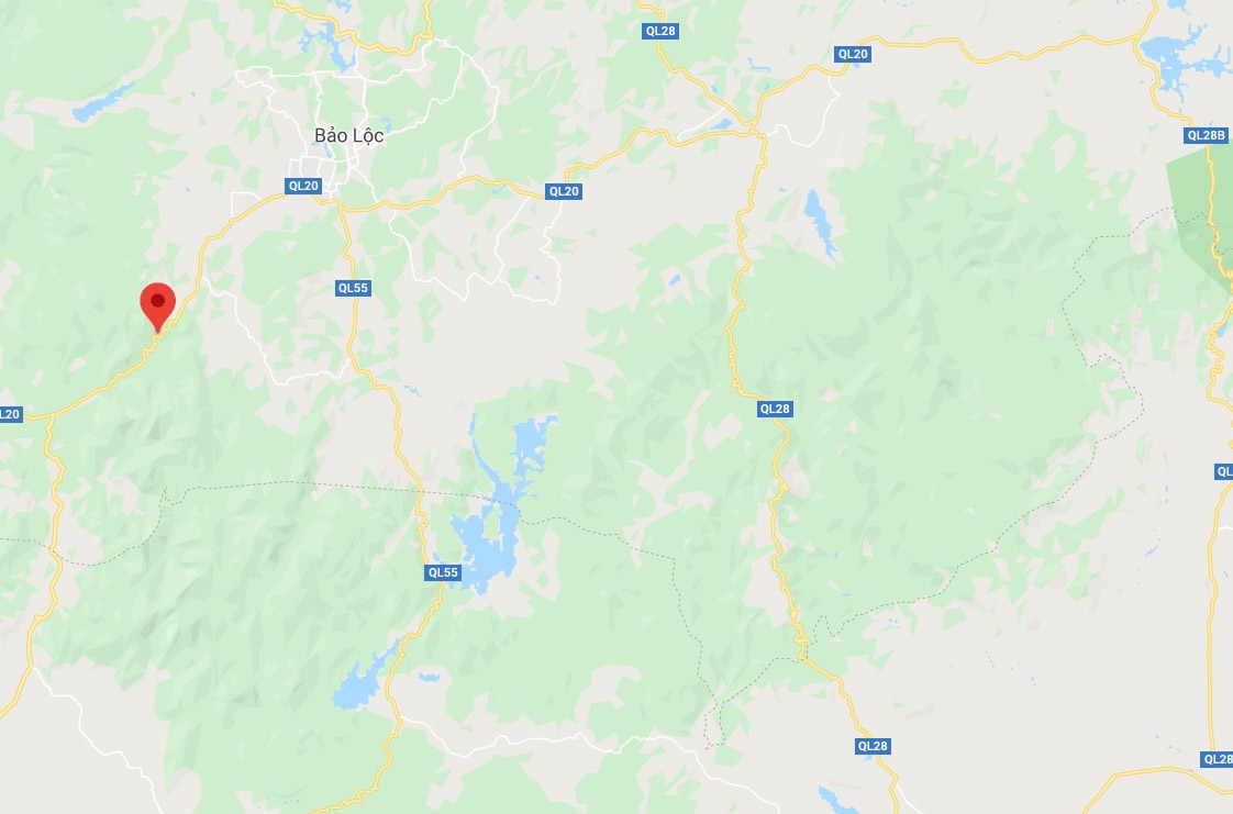 ket xe tren deo Bao Loc anh 3