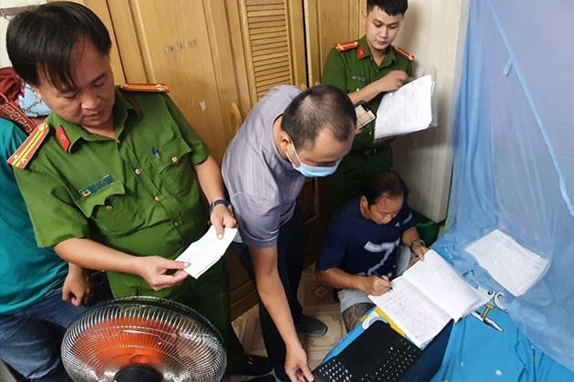 Bat khan cap 7 nguoi trong duong day danh bac 3.000 ty hinh anh