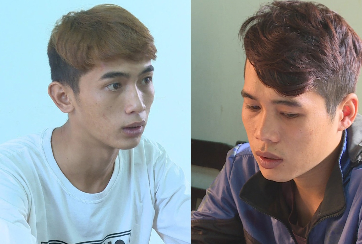 Hai anh em ru nhau di cuop xe om hinh anh