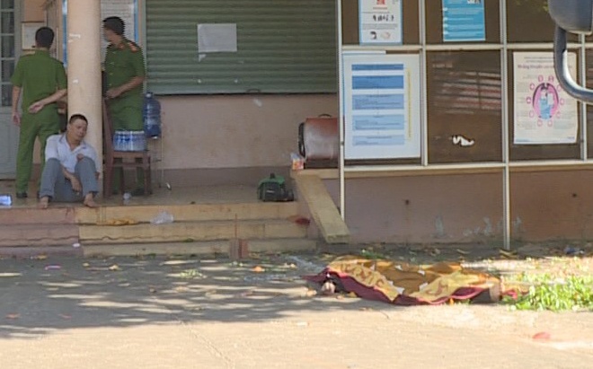 Can bo phuong nghi nhay lau tu tu tai tru so hinh anh