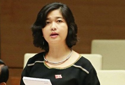 Ba Ksor H’Bo Khap ly giai viec khong ung cu dai bieu Quoc hoi khoa moi hinh anh