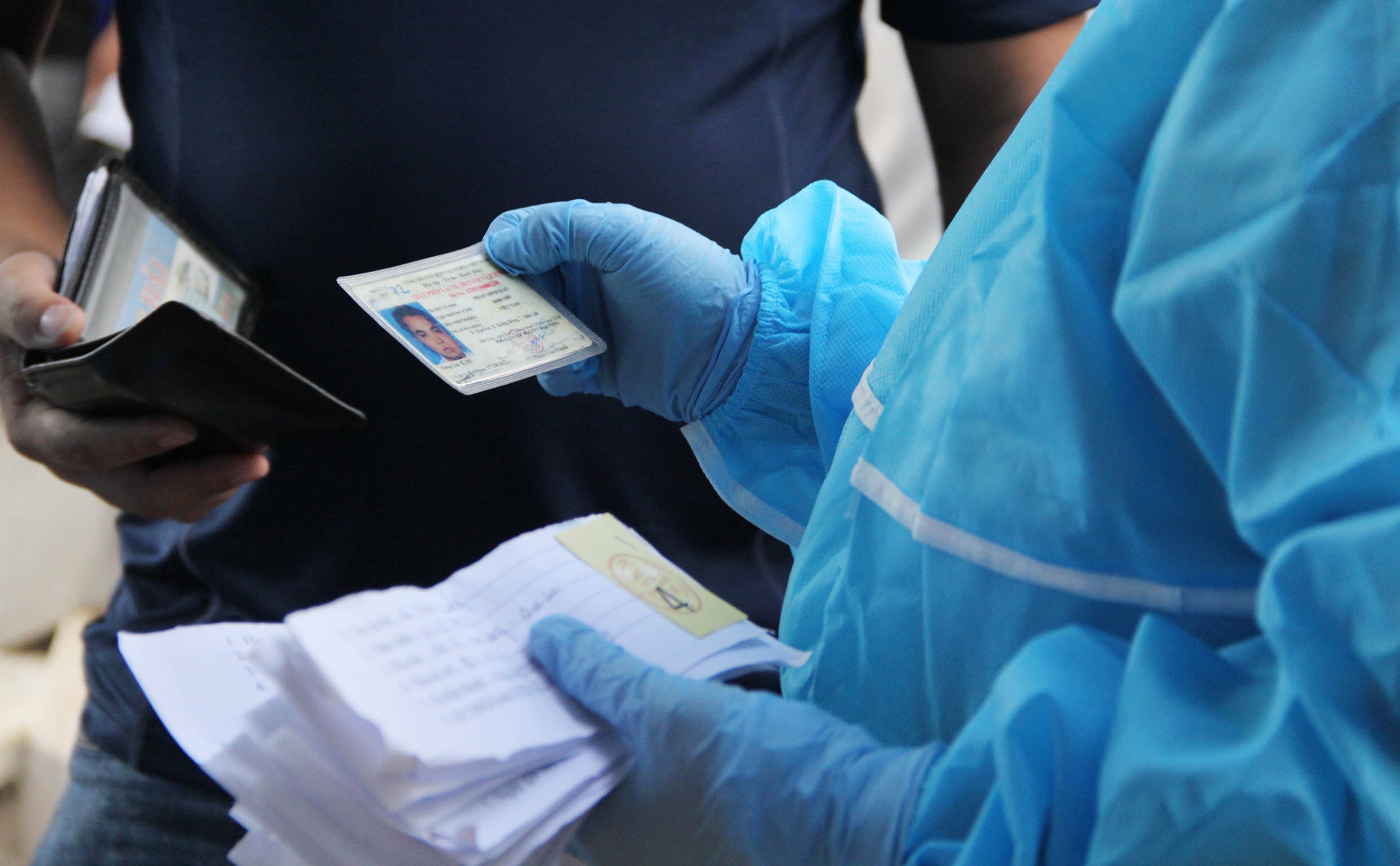 Test nhanh Covid-19 doi voi tai xe anh 8