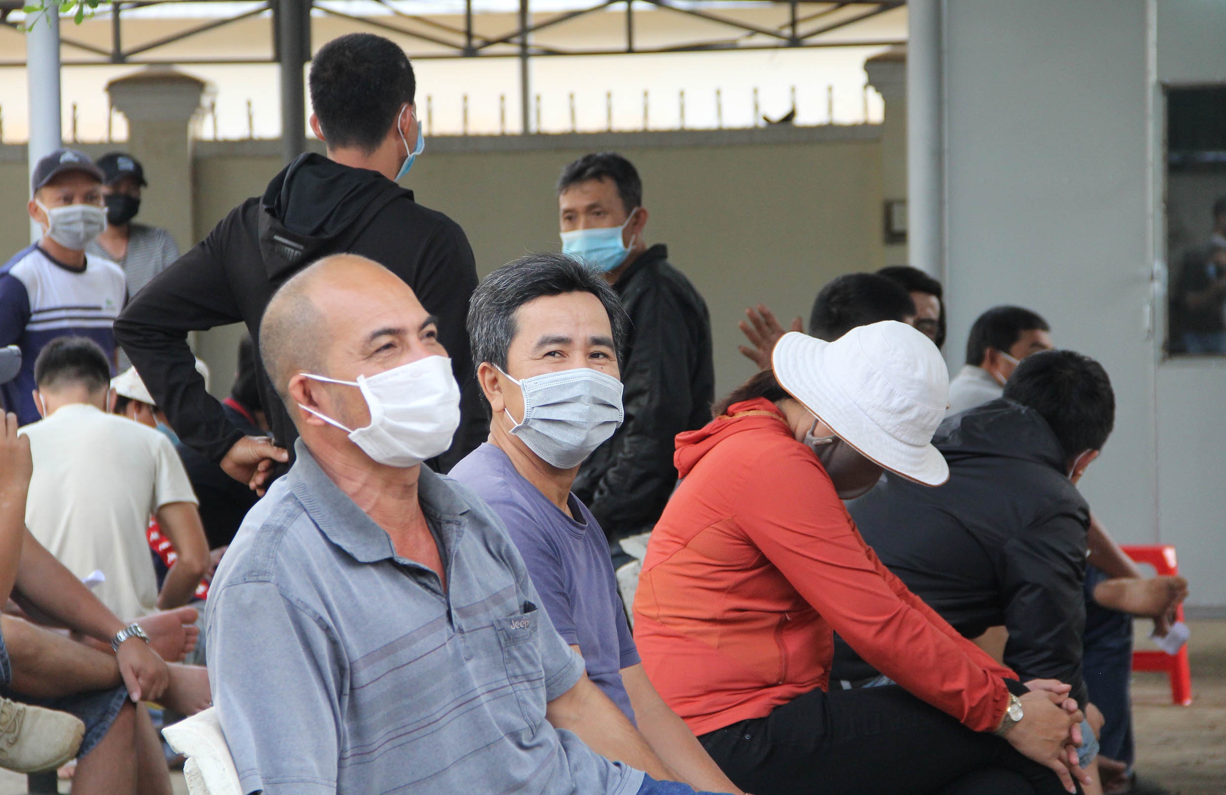 Test nhanh Covid-19 doi voi tai xe anh 5