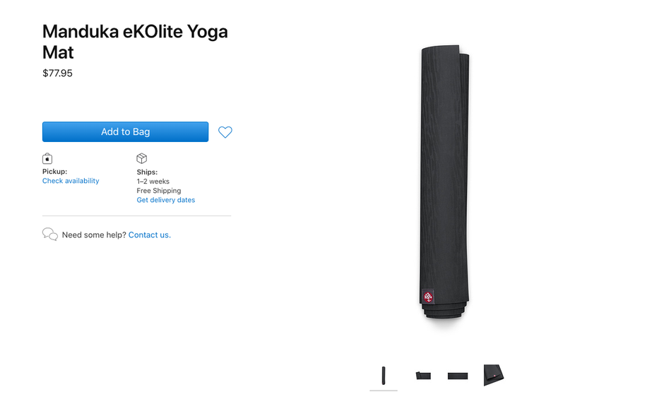 Apple ban tham yoga anh 1