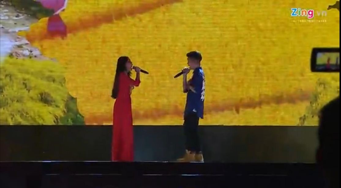 Quang Anh va Phuong My Chi song ca tai nhac hoi hinh anh