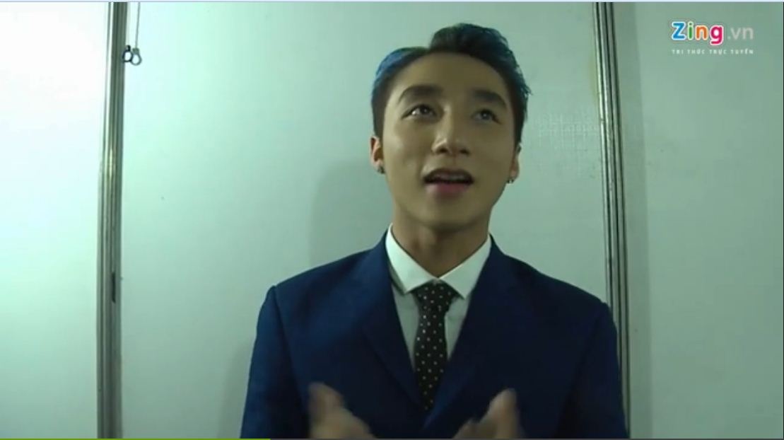 Son Tung chia se cam xuc truoc phan bieu dien hinh anh