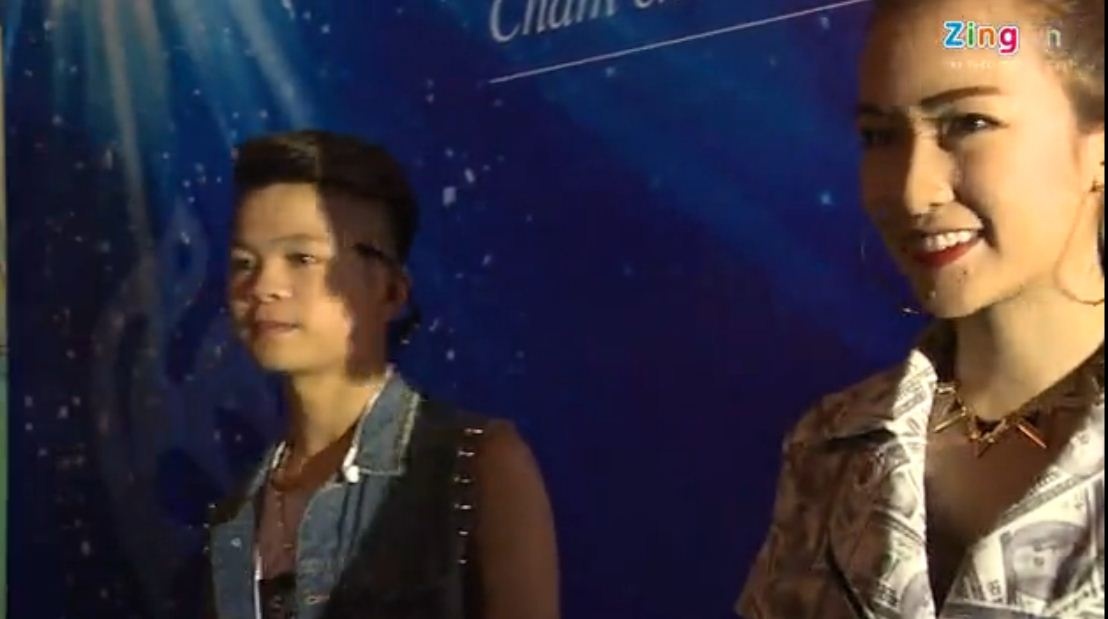 DJ Trang Moon va Quang Anh chia se truoc dem dien hinh anh