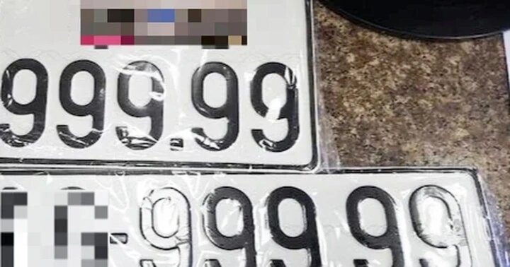 Cong an Dong Thap lap to thanh tra dac biet ve vu 4 bien so 'sieu dep' hinh anh