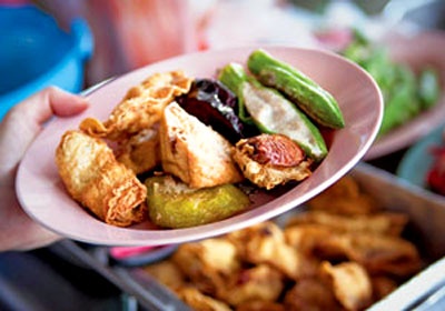 Sai lam pho bien khi an chay hinh anh