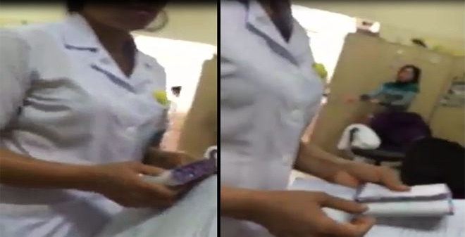 Canh cao bac si nhan ca xap phong bi o Benh vien K hinh anh