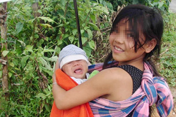 Canh bao tinh trang tre em chua kip lon da thanh cha me hinh anh