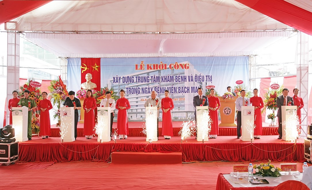 BV Bach Mai khoi cong cong trinh giam qua tai anh 2