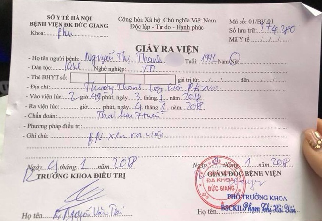 Thai phụ bị bác sĩ chỉ định hút thai  ảnh 1 Thai phu bi bac si chi dinh hut thai anh 1