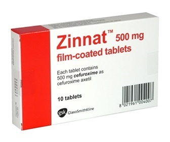 Phat hien thuoc khang sinh Zinnat 500 mg Film Tablet bi lam gia hinh anh