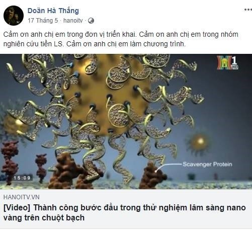 quảng cáo nano vàng chữa ung thư ảnh 1 quang cao nano vang chua ung thu anh 1