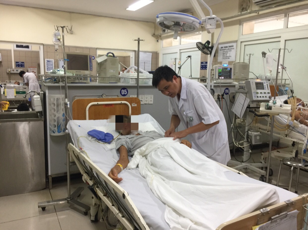 Suy đa tạng vì ong đốt ảnh 1 Suy da tang vi ong dot anh 1