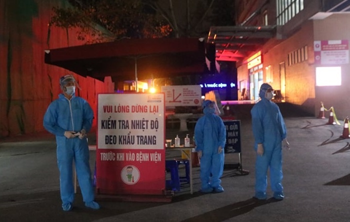 Cac bien phap nhieu benh vien o Ha Noi thuc hien de ngan dich Covid-19 hinh anh