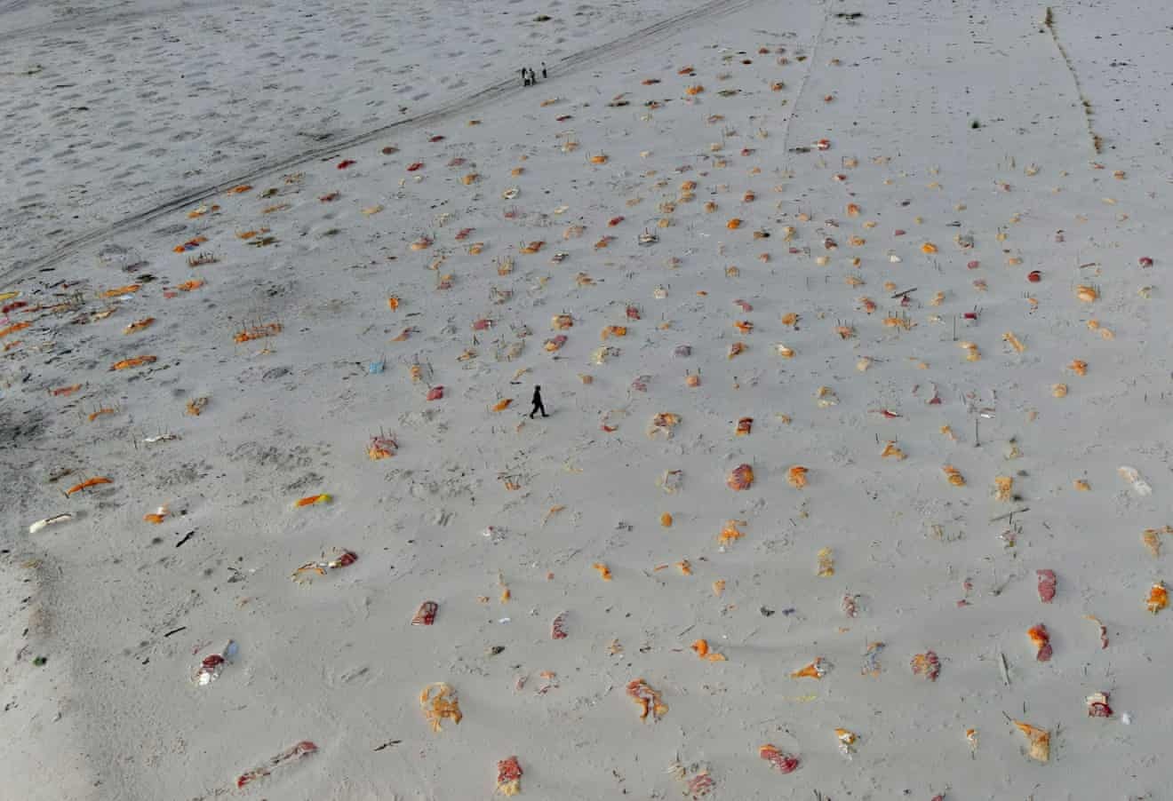 Canh tuong tu thi troi len tren cat sau mua o An Do vao top anh tuan hinh anh