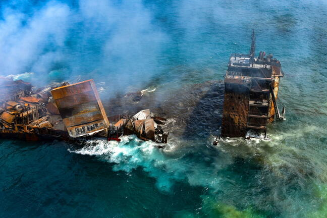 Chim tau cho hang tan hoa chat o Sri Lanka hinh anh