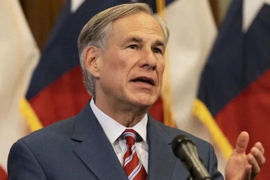 Thong doc bang Texas tiet lo ke hoach xay tuong bien gioi hinh anh