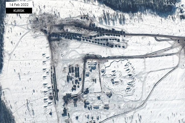 Anh ve tinh cho thay quan doi Nga van hoat dong gan Ukraine hinh anh