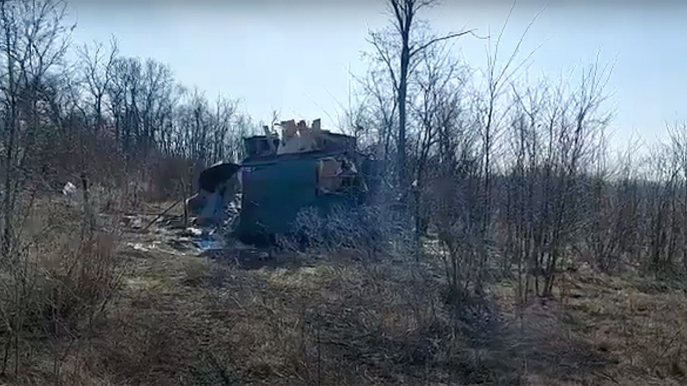 На границе с украиной уничтожено. Фото попадания ракет на Украине с беспилотника.