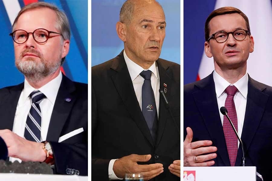 Thu tuong ba nuoc len tau toi Kyiv gap ong Zelensky hinh anh