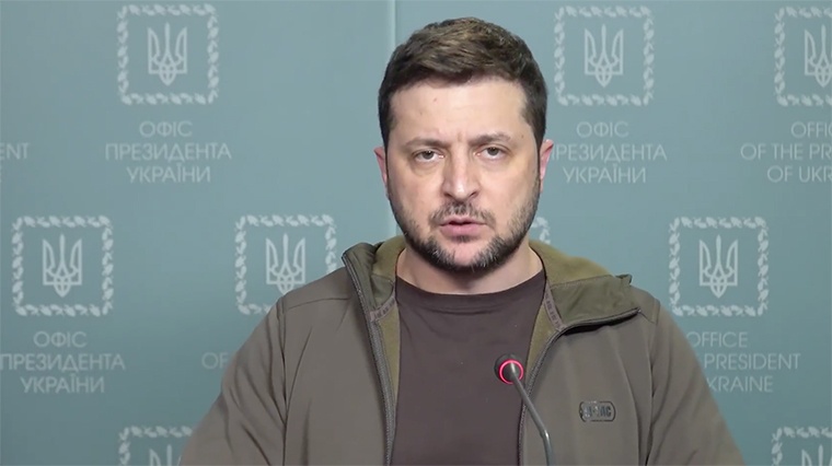 Ong Zelensky lan dau tien phat bieu truoc Ha vien Duc hinh anh