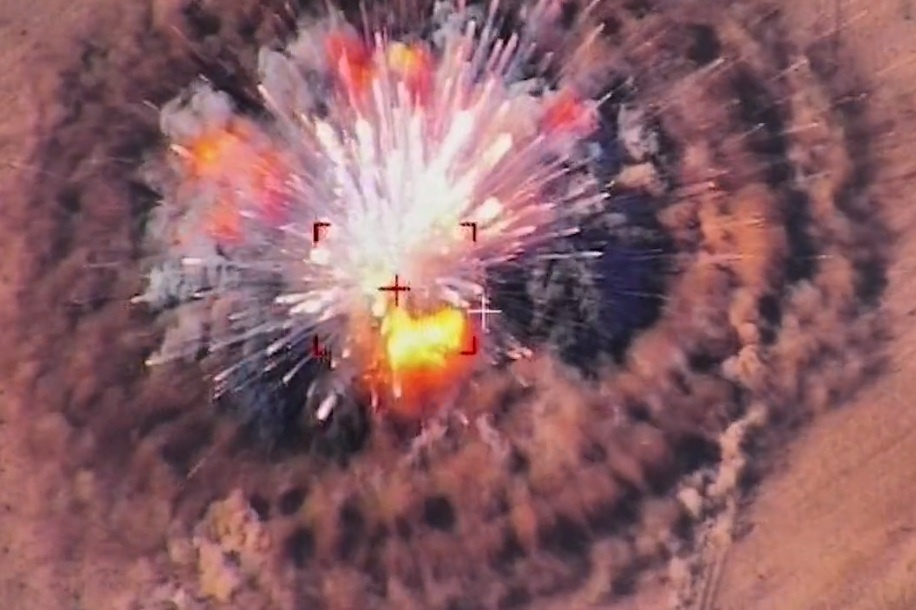 Nga tung video tan cong he thong phong khong Ukraine hinh anh