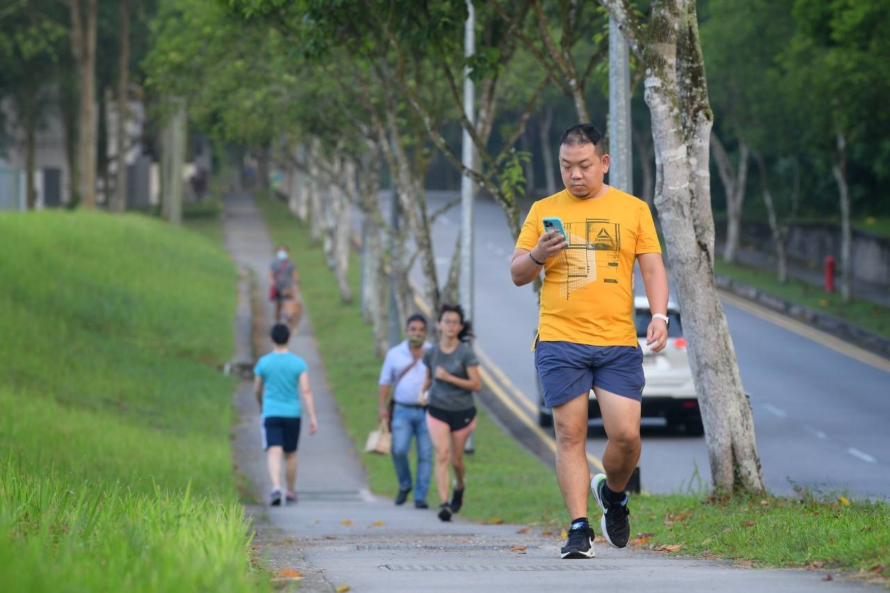 Ngay dau khong khau trang tai Singapore anh 10