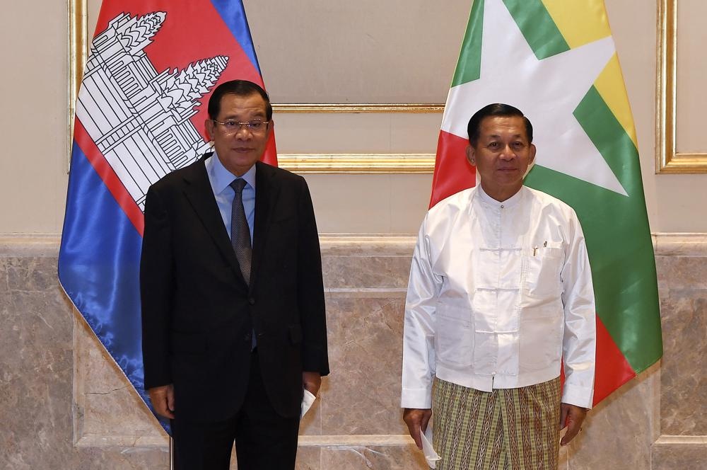 Ong Hun Sen keu goi Myanmar khong hanh quyet tu chinh tri hinh anh