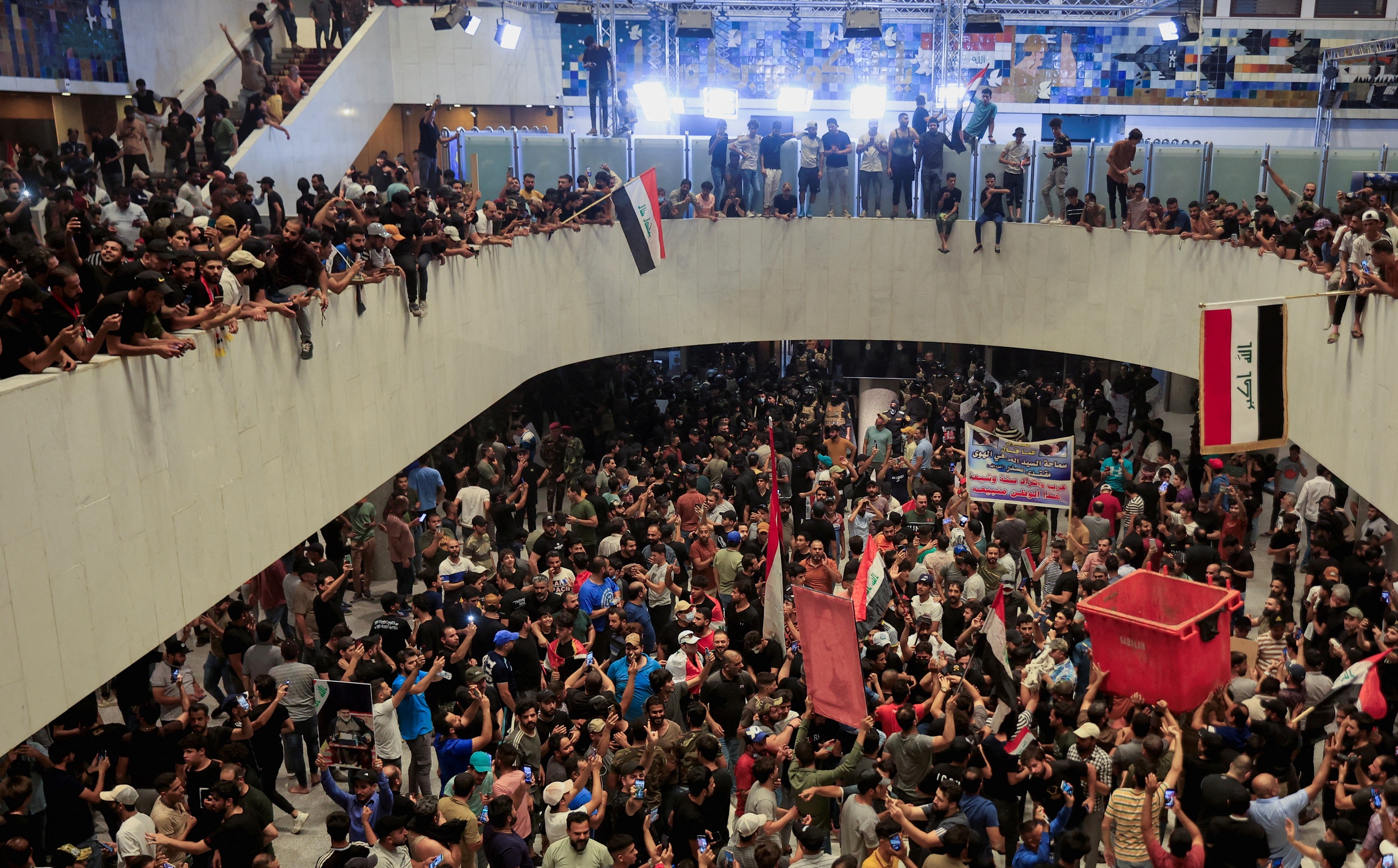 bieu tinh tai iraq anh 1