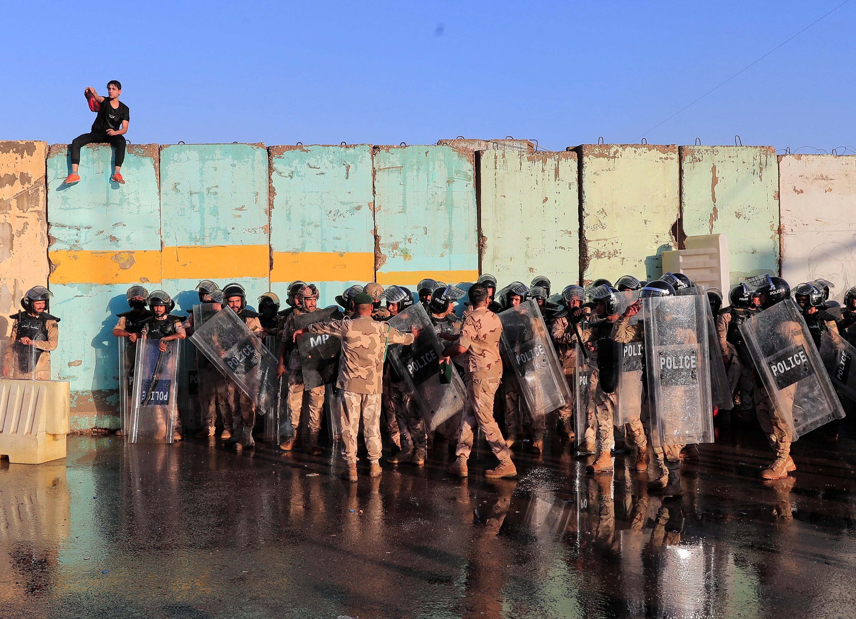 bieu tinh tai iraq anh 7