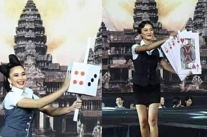 Ban to chuc Miss Grand Cambodia xin loi vu thi sinh mac phan cam hinh anh