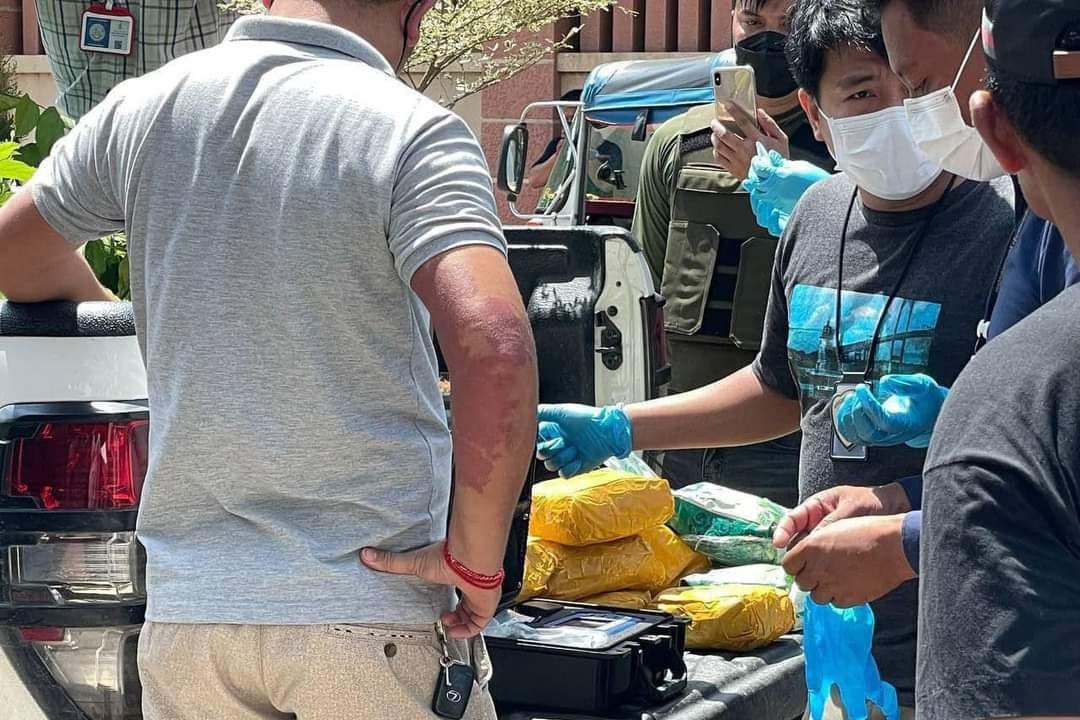 Canh sat Campuchia no sung diet tay buon ma tuy Thai Lan hinh anh