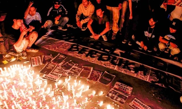 32 tre em thiet mang trong vu giam dap o Indonesia hinh anh