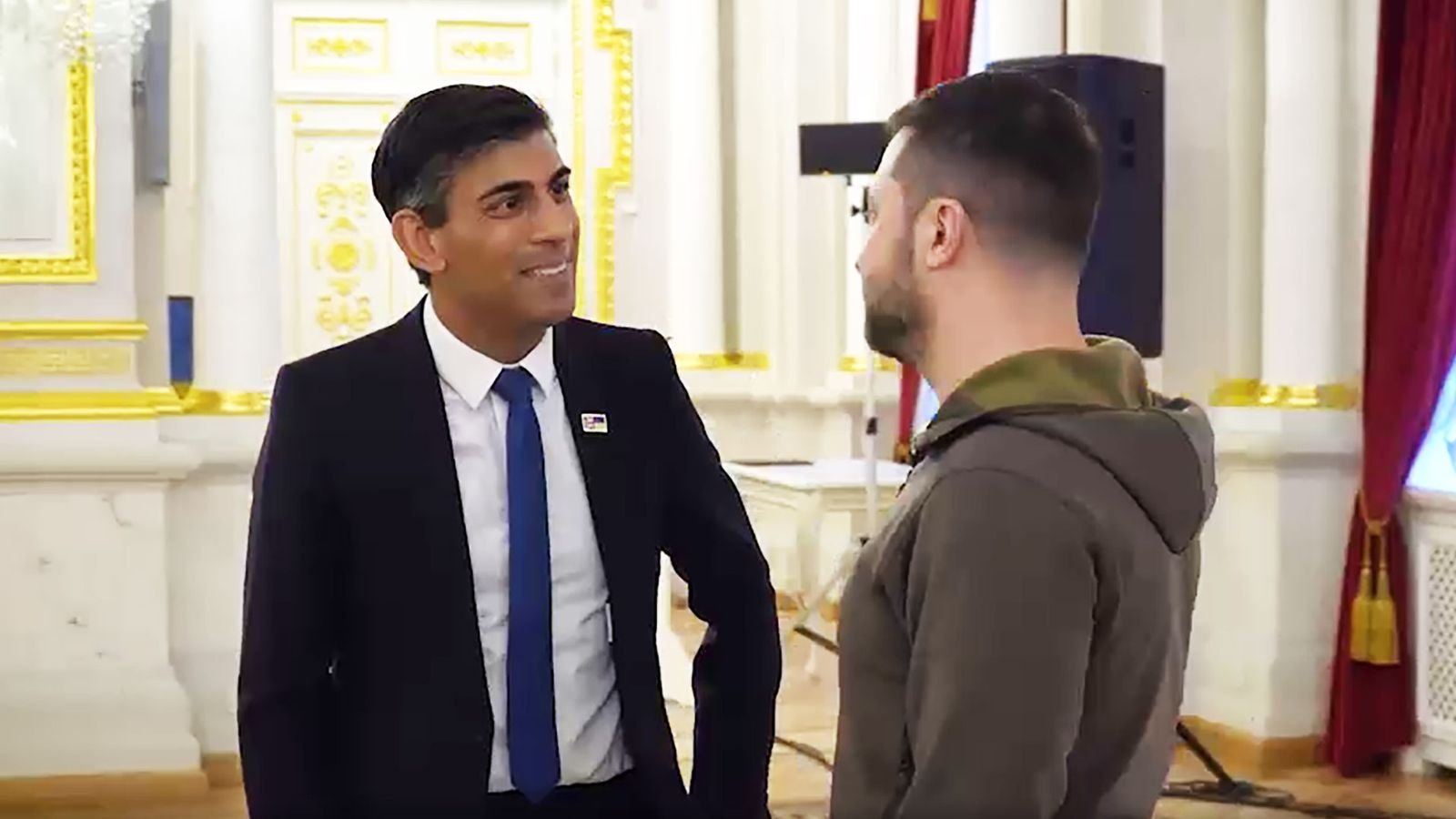 Thu tuong Sunak lan dau toi Ukraine tu khi nham chuc hinh anh