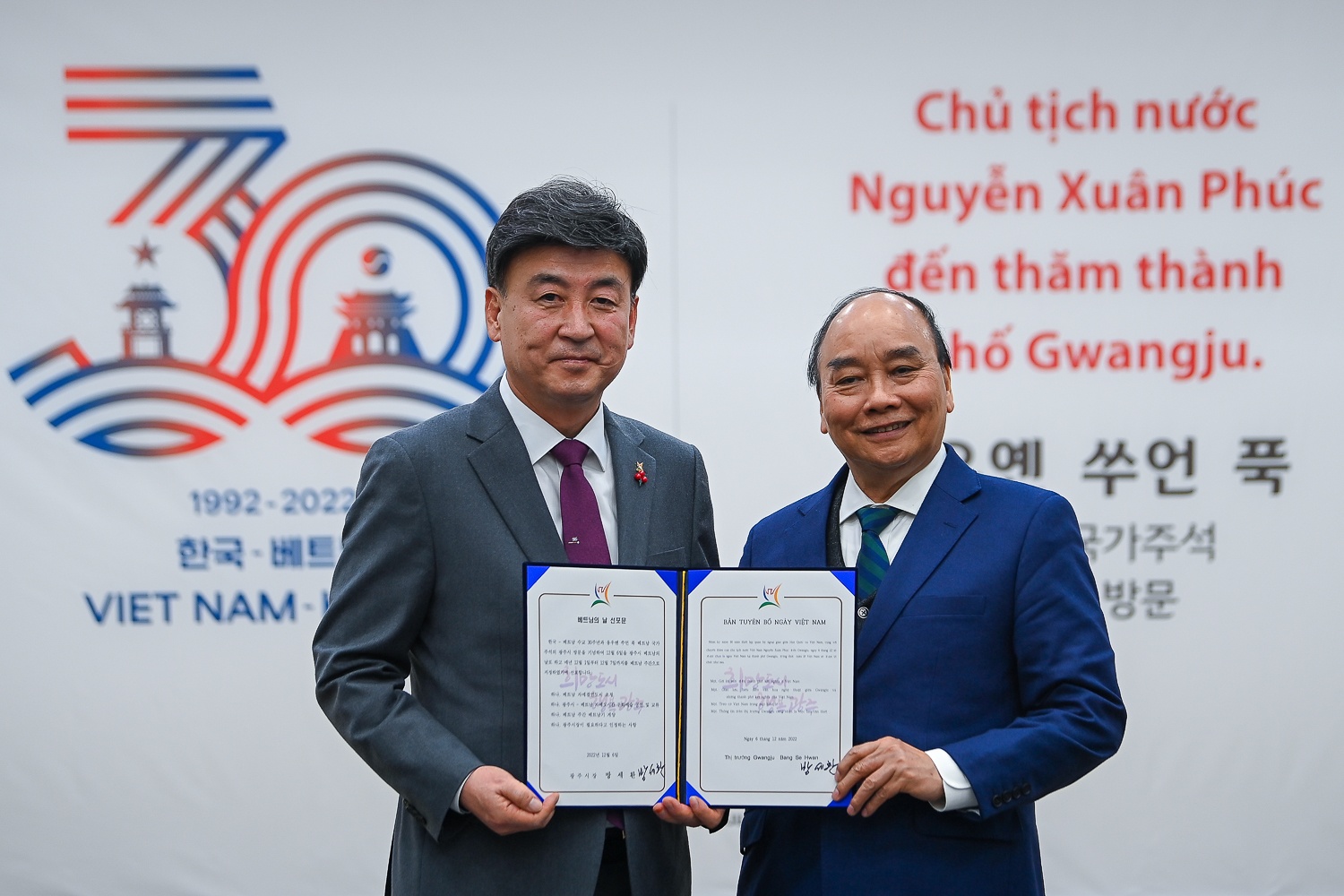 Chu tich nuoc mong tinh Gyeonggi quan tam hon den cac co dau Viet hinh anh